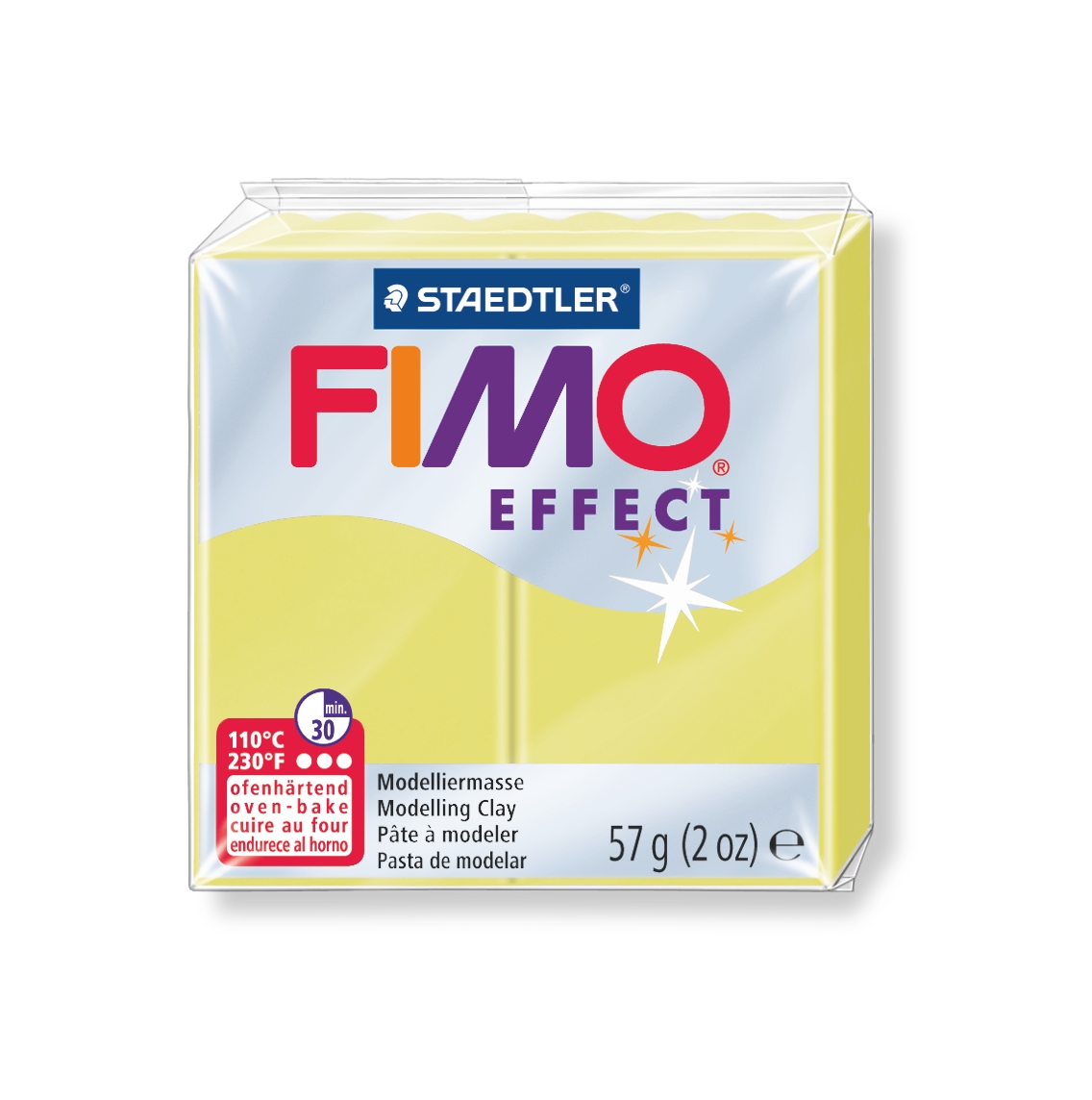 Полимерна глина Fimo Effect 8020 - 106 Citrus Quartz