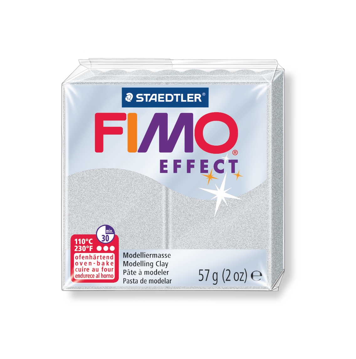 Fimo Effect 817 Pearl Light Silver
