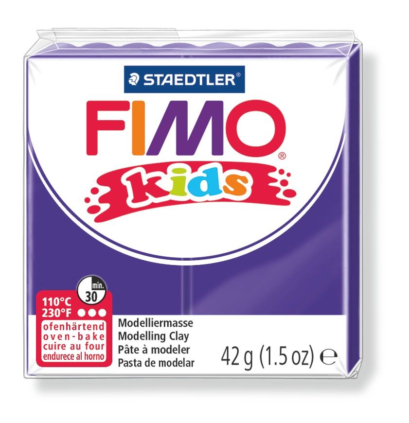 Глина Fimo Kids 8030 - 6 lilac