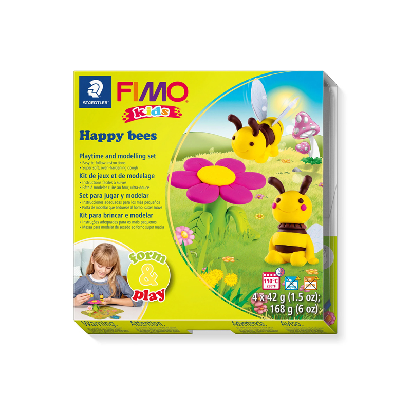 Fimo Кids Form&Play - 8034-27 - Happy bees Fimo Кids Form&Play - 8034-27 - Happy bees